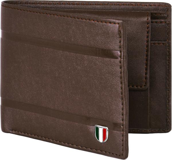 Giovanny Brown Genuine Leather Wallet For Men