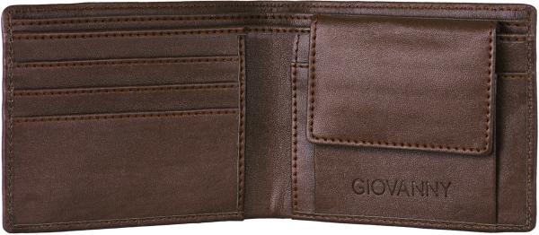 Giovanny Brown Genuine Leather Wallet For Men