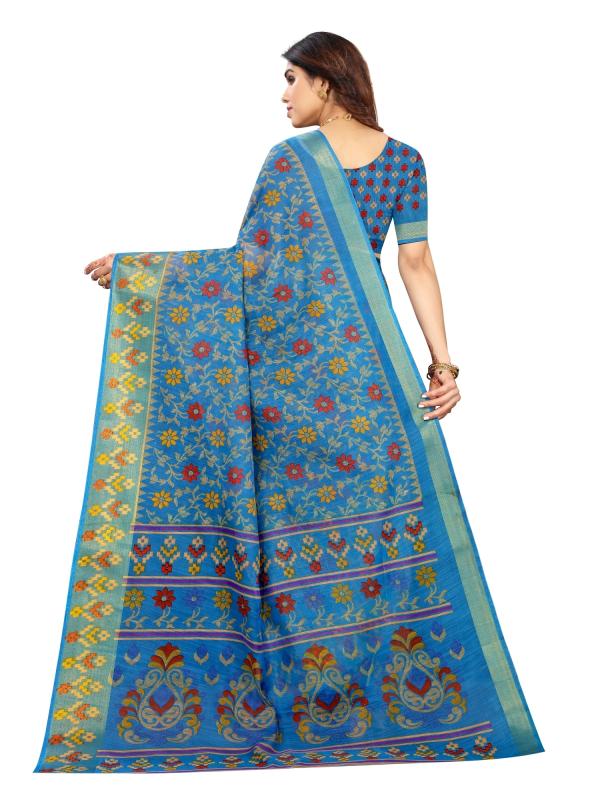 Apnisha Women's Cotton Printed Saree